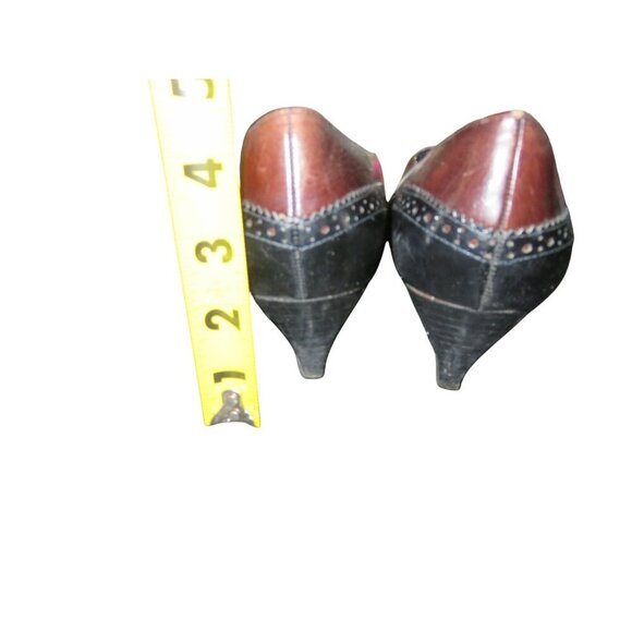 Enzo Angiolini Saddle Oxford Two Toned Brazilian Leather Pumps size 10 - Picture 4 of 10